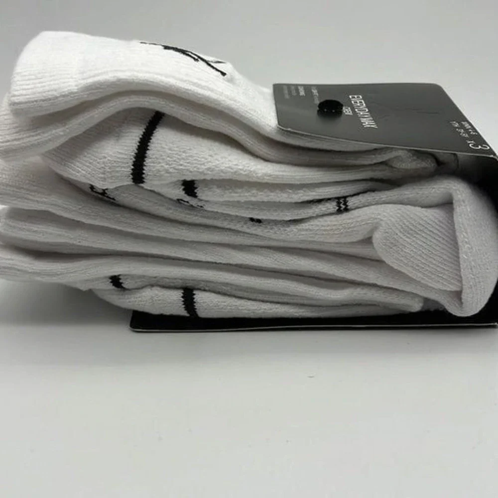 Nike Jordan Everyday Max Unisex Crew Socks (3‎ Pack) Women 4-6 Small NWT